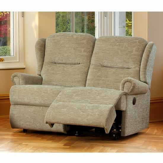 Sherborne Malvern 2 seater recliner sofa available at Hunters Furniture Derby