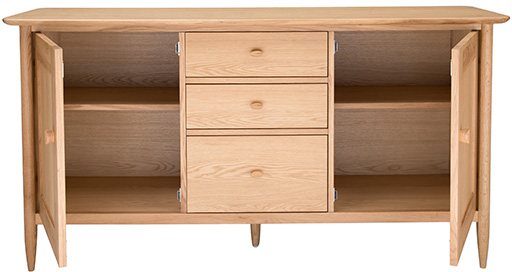 Ercol Teramo Large Sideboard available at Hunters Furniture Derby 