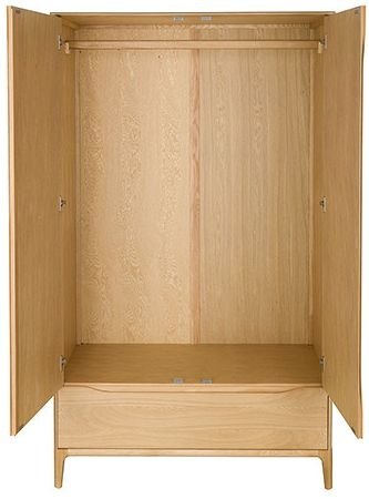 Ercol Rimini 2 Door Wardrobe available at Hunters Furniture Derby