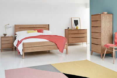 Ercol Rimini Bed available at Hunters Furniture Derby