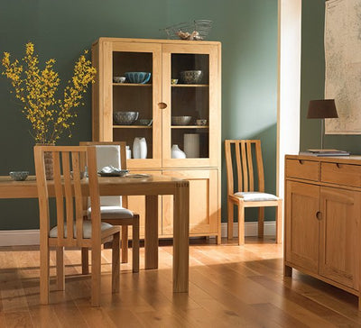 Bosco dining table and chairs available at Hunters Furniture