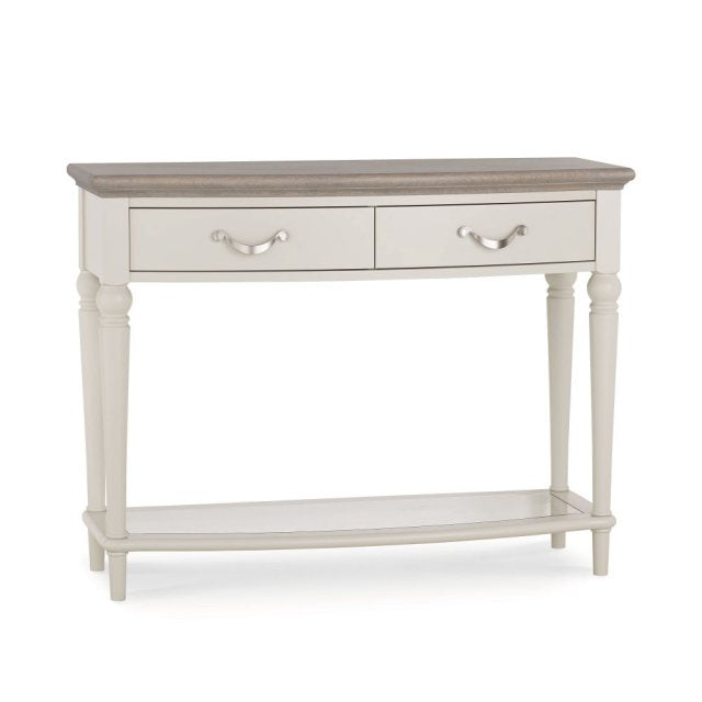 Cotswold Console Table: Grey Washed Oak