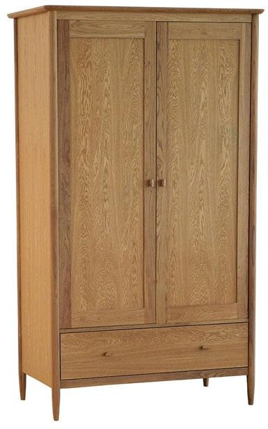 Ercol Teramo 2 Door Wardrobe available at Hunters Furniture Derby