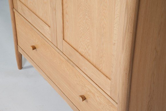 Ercol Teramo 2 Door Wardrobe available at Hunters Furniture Derby