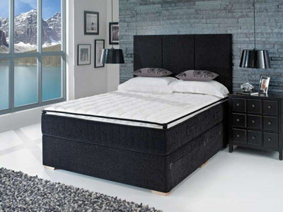 Kaymed Alpine Mighty Platform Top Single Size Divan Set available at Hunters Furniture Derby