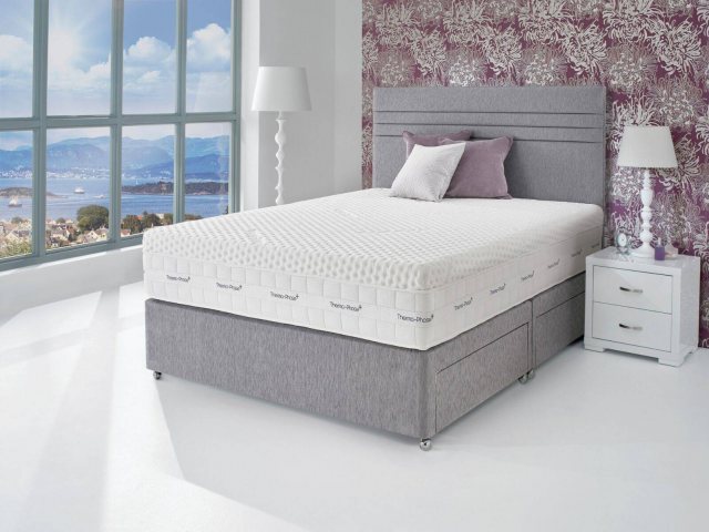 Kaymed Thermaphase Harmonise 2000 Superking Size 2 Drawer Divan Set available at Hunters Furniture Derby