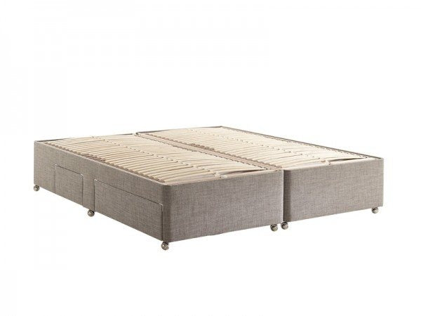 Dunlopillo Orchid Slatted 2 Drawer Divan Set available at Hunters Furniture Derby