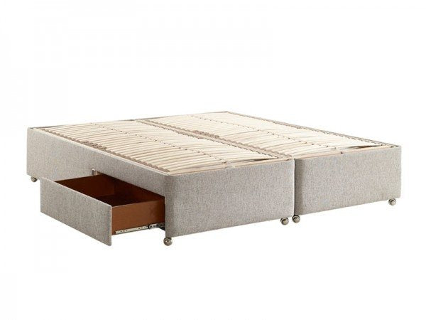Dunlopillo Orchid Slatted 2 Drawer Divan Set available at Hunters Furniture Derby