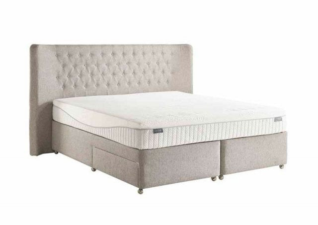 Dunlopillo Orchid Slatted 2 Drawer Divan Set available at Hunters Furniture Derby