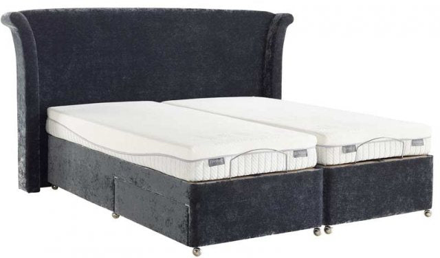 Dunlopillo Orchid 2+2 Drawer Adjustable Electric Divan Set available at Hunters Furniture Derby