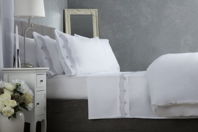 Belledorm Annaya Sheets available at Hunters Furniture Derby