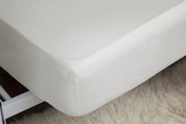 Belledorm 400 Thread Count 15" Deep Sheet In Ivory available at Hunters Furniture Derby