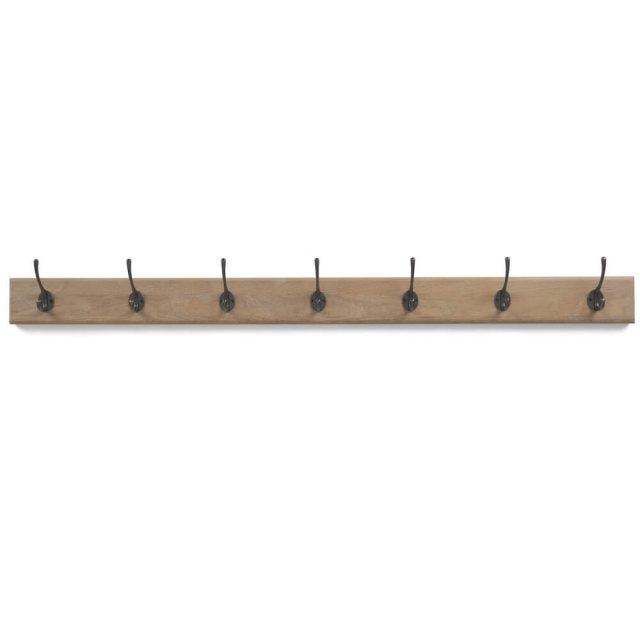 Neptune Edinburgh Oak 7 Hook Coat Rack