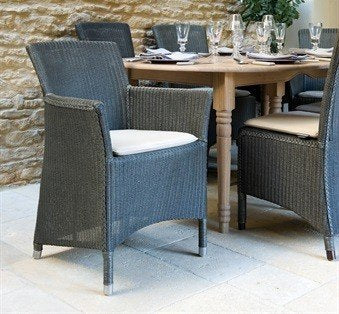 Neptune Havana Lloyd Loom Armchair available at Hunters Furniture Derby