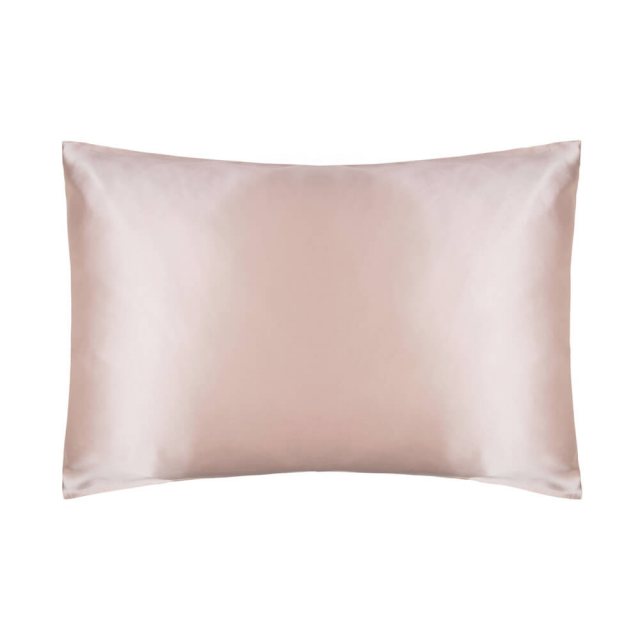 Belledorm Mulberry 100% Silk Housewife Pillowcase in Pink