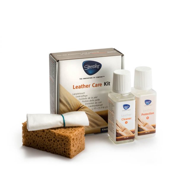 Stressless Leather Care Kit with contents