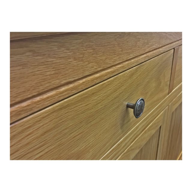 Anbercraft Beaumont Tile Top Large Sideboard available at Hunters Furniture Derby