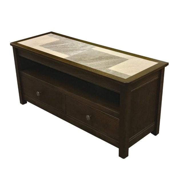 Anbercraft Beaumont Large Straight T.V. Unit available at Hunters Furniture Derby