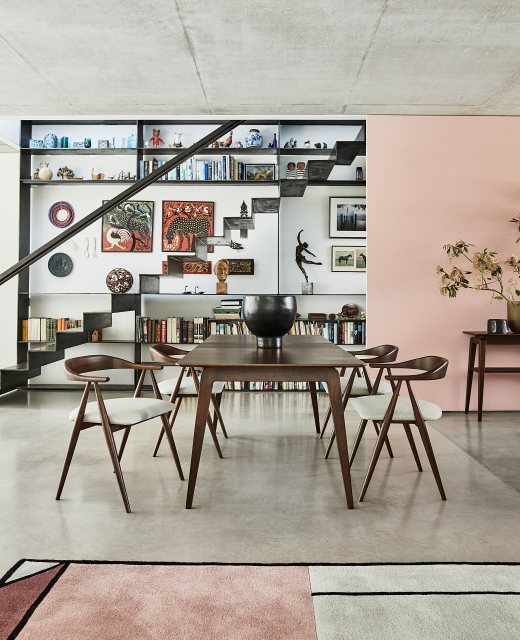 Ercol Lugo Medium Extending Dining Table available at Hunters Furniture Derby