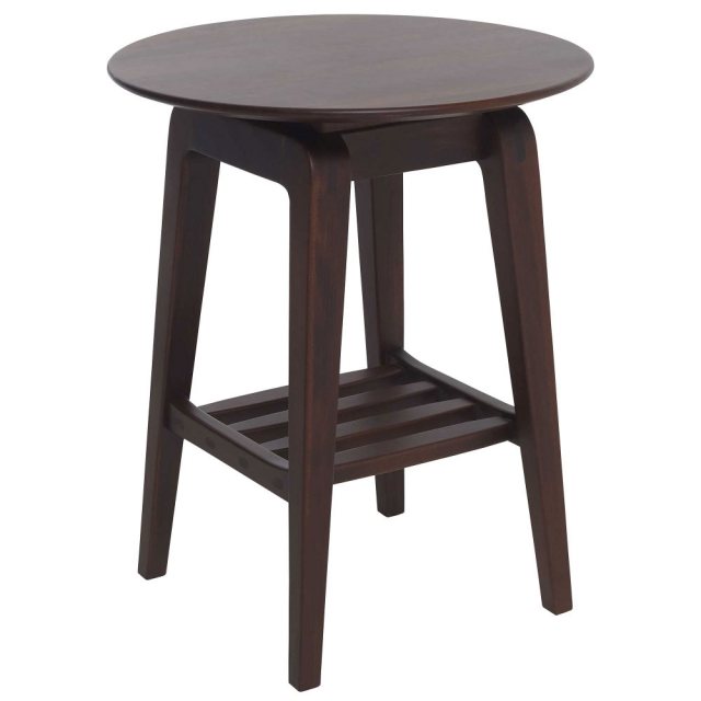 ercol lugo side table available at Hunters Furniture Derby