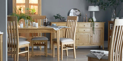 Tansley Slat Back Chair available at Hunters Furniture Derby