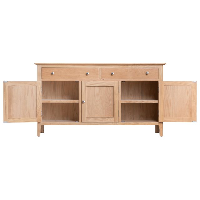 Tansley 3 Door Sideboard available at Hunters Furniture Derby