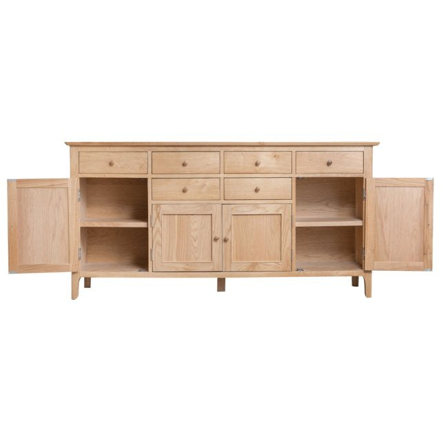 Tansley 4 Door Sideboard available at Hunters Furniture Derby