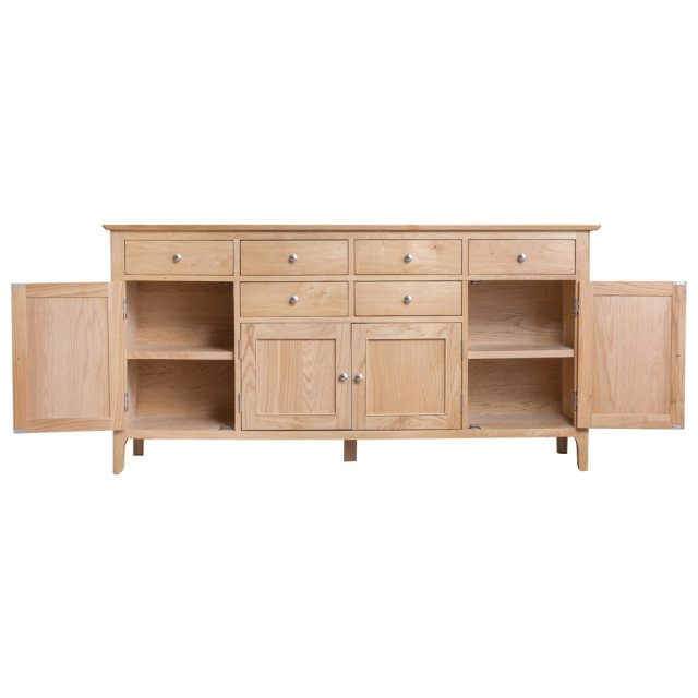 Tansley 4 Door Sideboard available at Hunters Furniture Derby