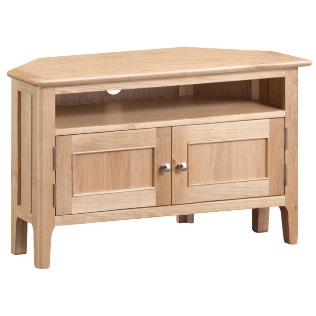 Tansley Corner TV Cabinet available at Hunters Furniture Derby