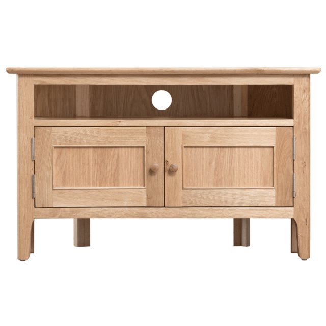 Tansley Corner TV Cabinet available at Hunters Furniture Derby