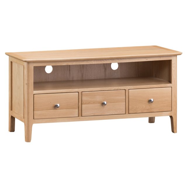 Tansley Large TV Cabinet available at Hunters Furniture Derby