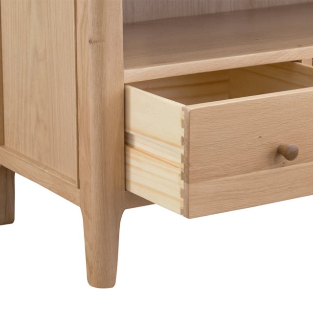 Tansley Large TV Cabinet available at Hunters Furniture Derby