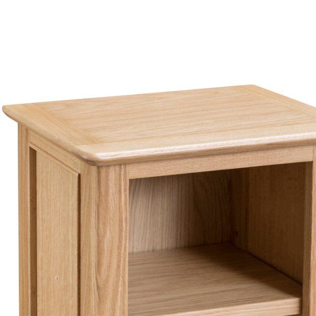 Tansley Small Narrow Bookcase available at Hunters Furniture Derby