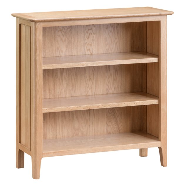 Tansley Small Wall Wide Bookcase available at Hunters Furniture Derby
