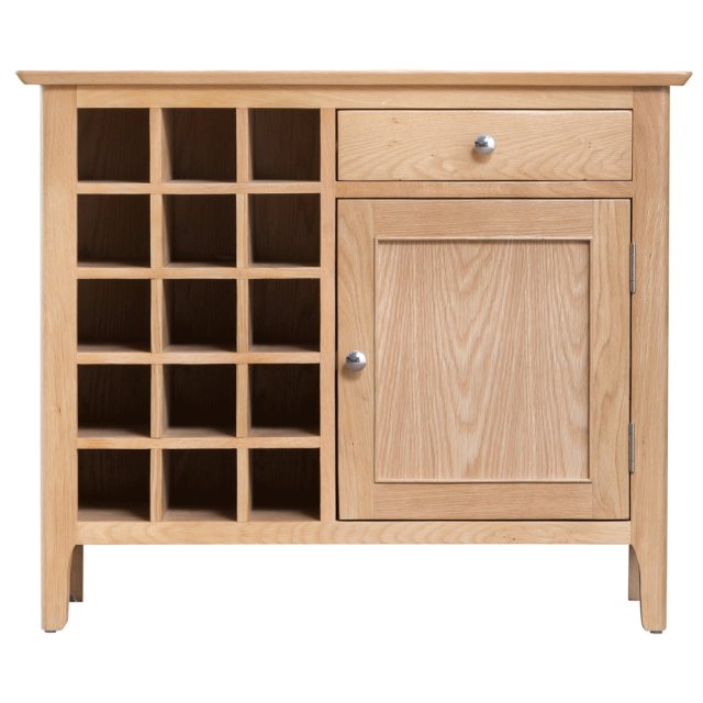 Tansley Wine Cabinet available at Hunters Furniture Derby