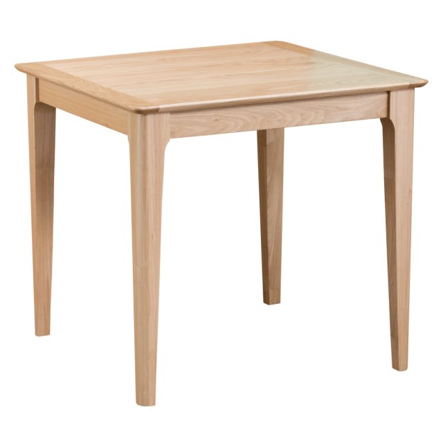 Tansley Small Fixed Top Table available at Hunters Furniture Derby