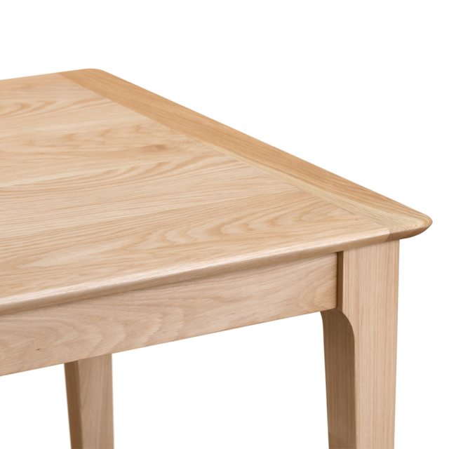 Tansley Small Fixed Top Table available at Hunters Furniture Derby