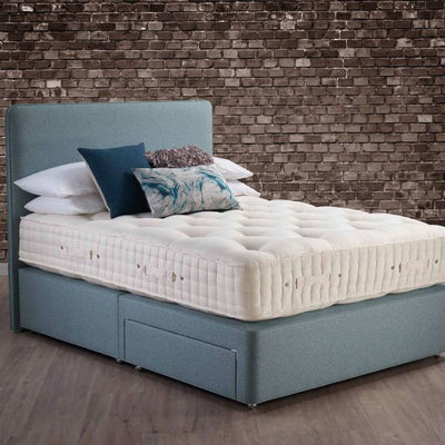 Hypnos Wool Origin Sprung Edge Divan Set available at Hunters Furniture Derby