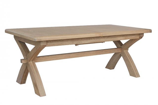Southwold 2.0m Cross Leg Dining Table available at Hunters Furniture Derby