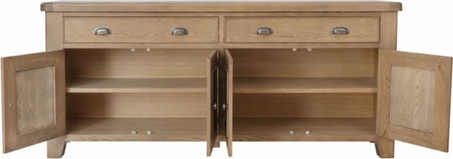 Southwold 4 Door Sideboard available at Hunters Furniture Derby