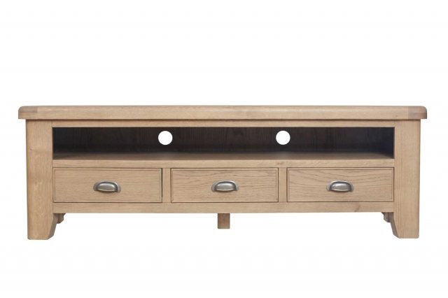 Southwold Large TV Unit available at Hunters Furniture Derby