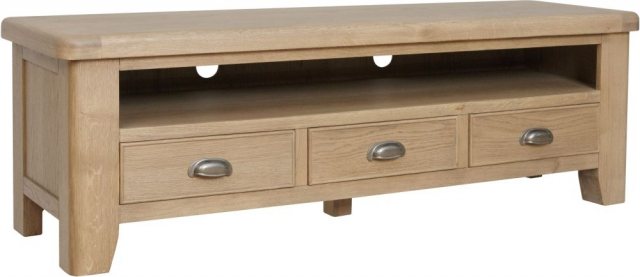 Southwold Large TV Unit available at Hunters Furniture Derby