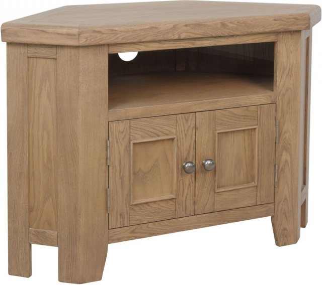 Southwold Corner TV Unit available at Hunters Furniture Derby