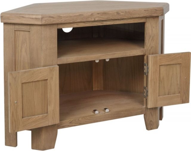 Southwold Corner TV Unit available at Hunters Furniture Derby