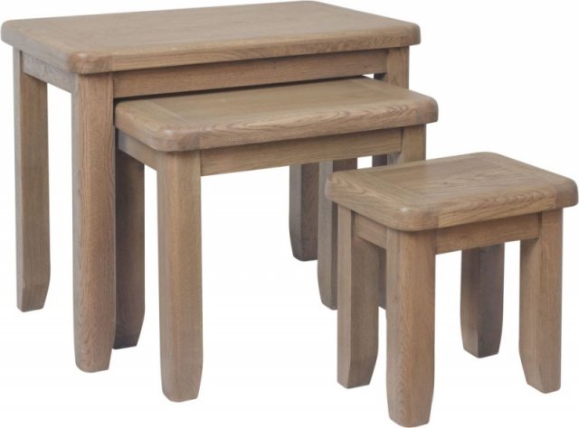 Southwold Nest of 3 Tables available at Hunters Furniture Derby