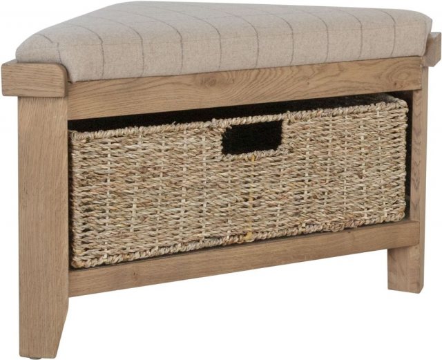 Southwold Corner Hall Bench available at Hunters Furniture Derby
