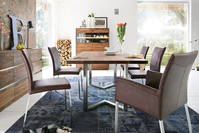 Fargo Dining Table Set available at Hunters Furniture Derby