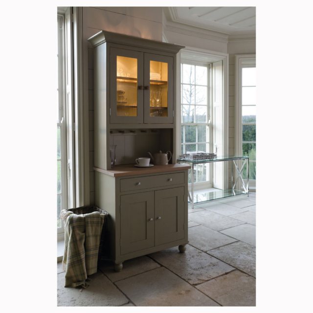 Neptune Suffolk 3ft Glazed Rack Dresser