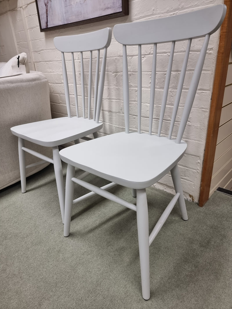 Neptune Suffolk 2 x Painted Dining Chairs