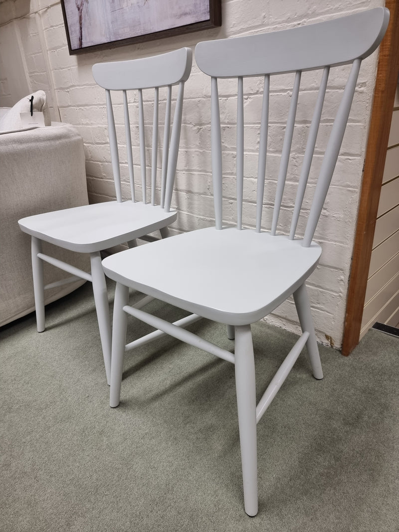 Neptune Suffolk 2 x Painted Dining Chairs